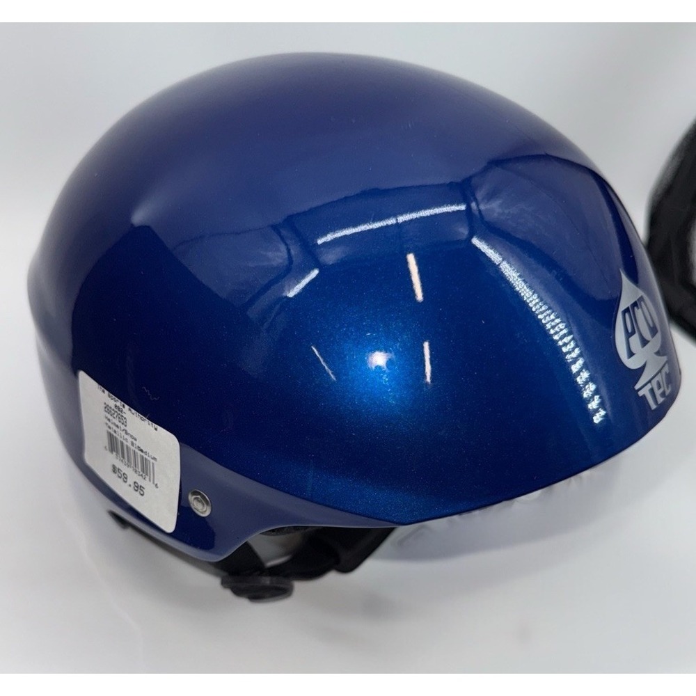 Pro-Tec Ace Snow Ski Snowboarding Helmet Size M Metallic Blue Some Scuff Marks